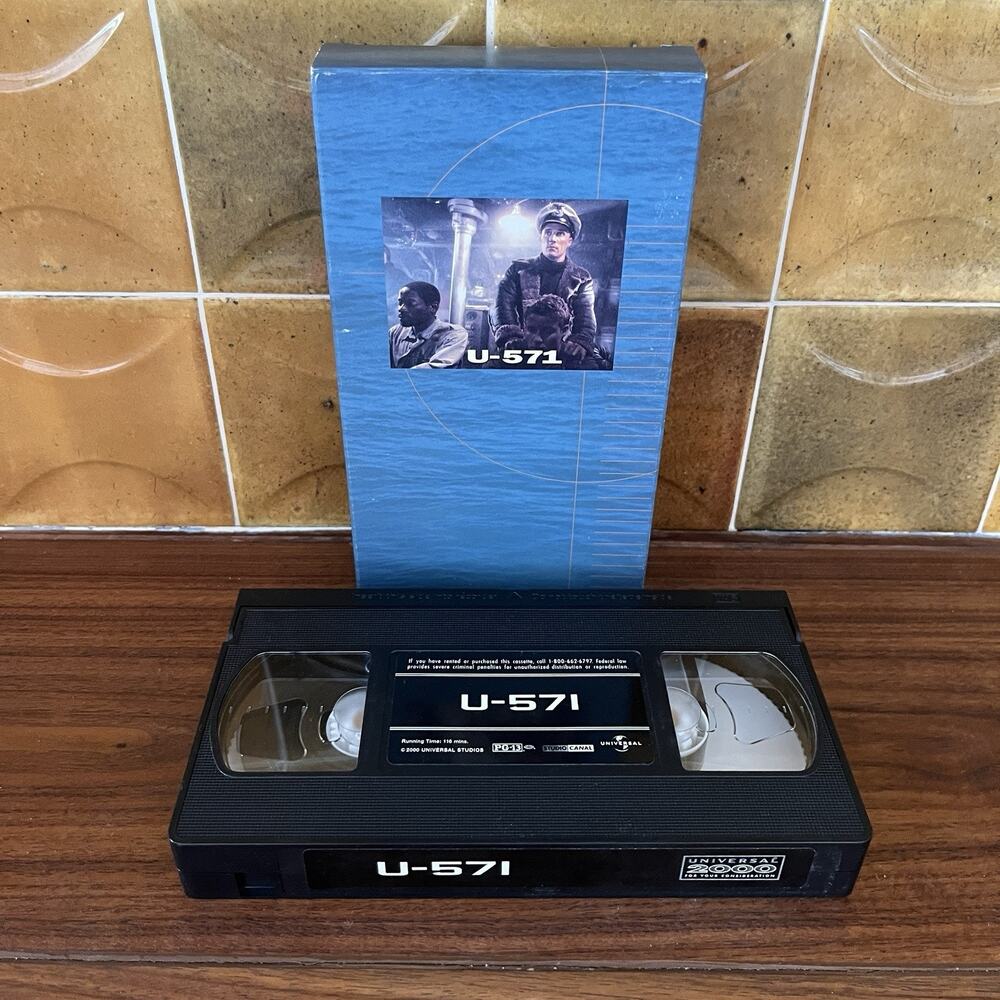 U-571 VHS 2000 Academy Screener FYC Universal